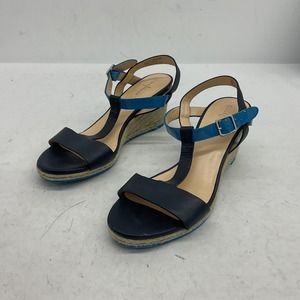 Cole Haan Blue Leather Strappy Heel - Women's Size 8